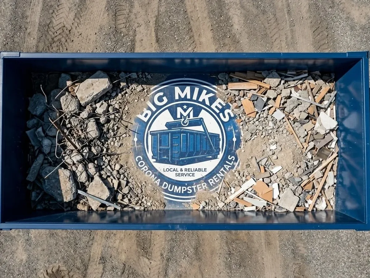 Concrete & Heavy Debris in Corona, CA