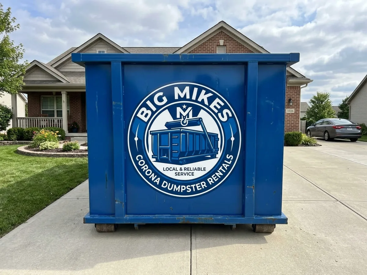 Residential Dumpster Rental in Corona, CA