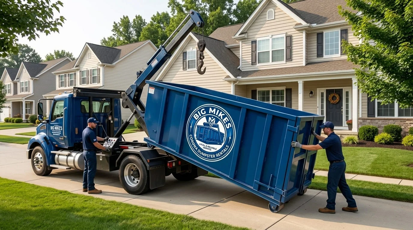 Residential Dumpster Rental Corona CA-img